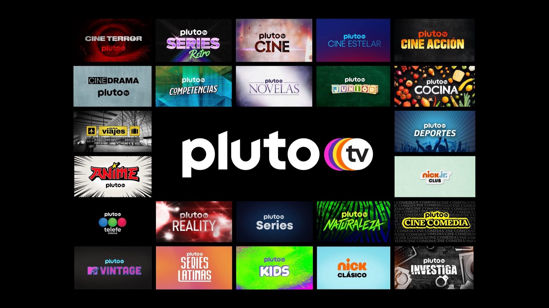 La plataforma gratuita Pluto TV suma nuevos canales IMPULSO