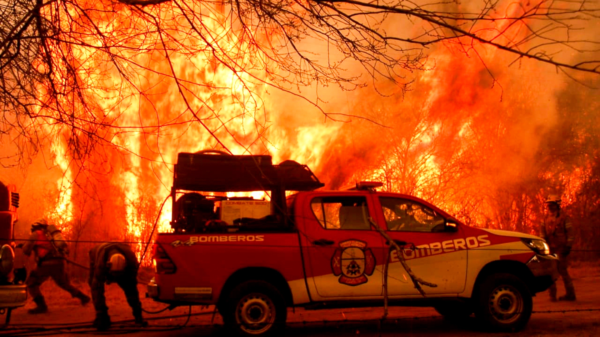 primer reporte oficial en cuántas provincias hay incendios impulso